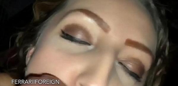  French Maid Blow Job Facial Omg She Made A Mess Cumshots